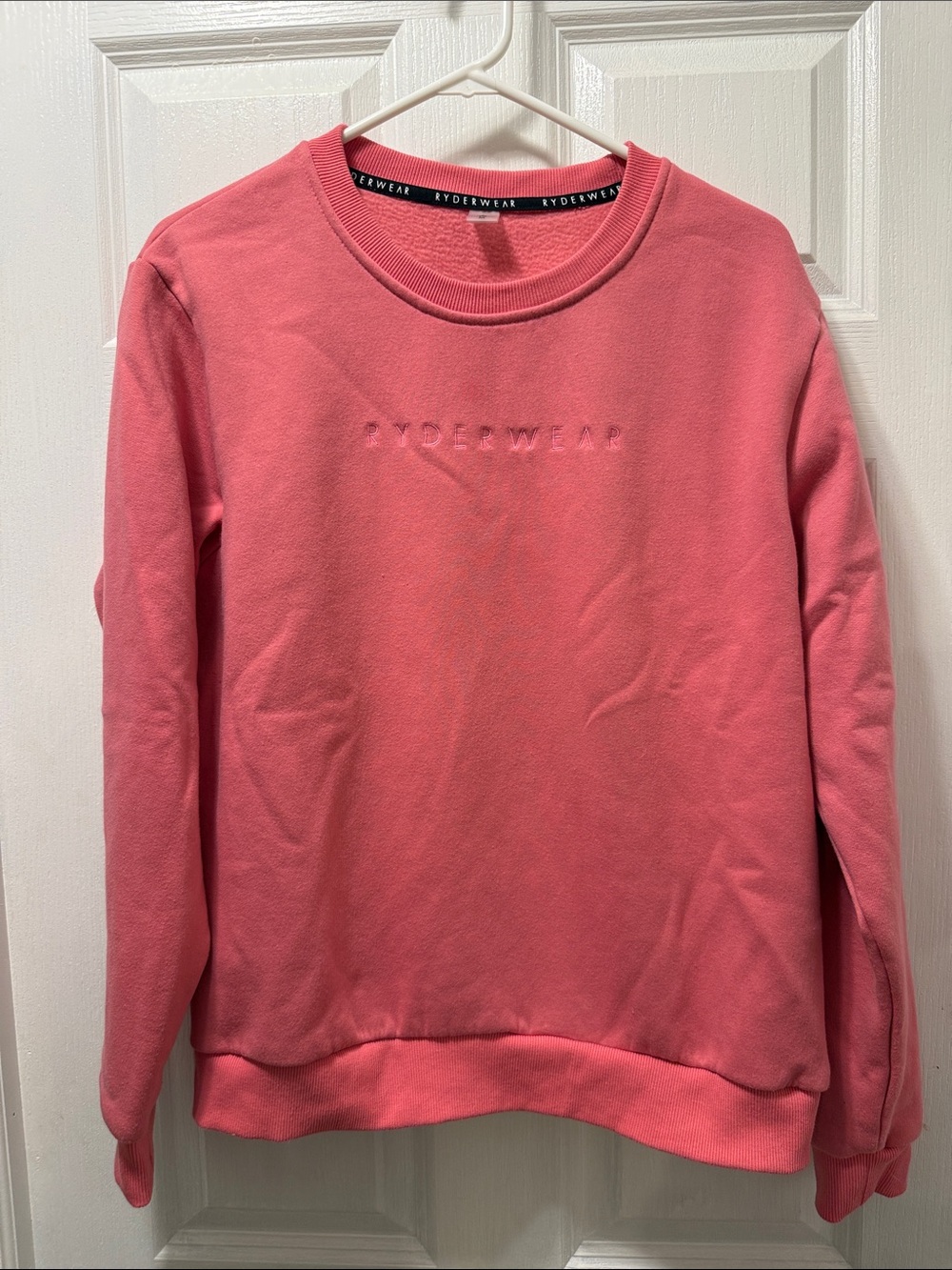 Ryderwear Women’s Coral Pink Crewneck Sweatshirt